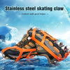 18 Teeth Stainless Steel Crampons Slip-resistant Shoes Cover - crmores.com