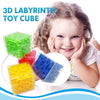3D Cube Puzzle Maze Toy (Random Color) - crmores.com