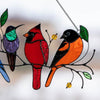 Stained Bird Window Hanging Suncatcher - crmores.com
